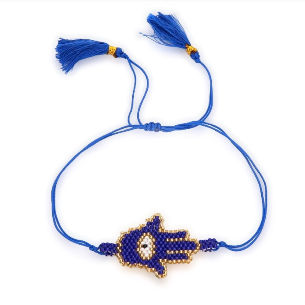 Boho Evil Eye Hamsa Bracelet